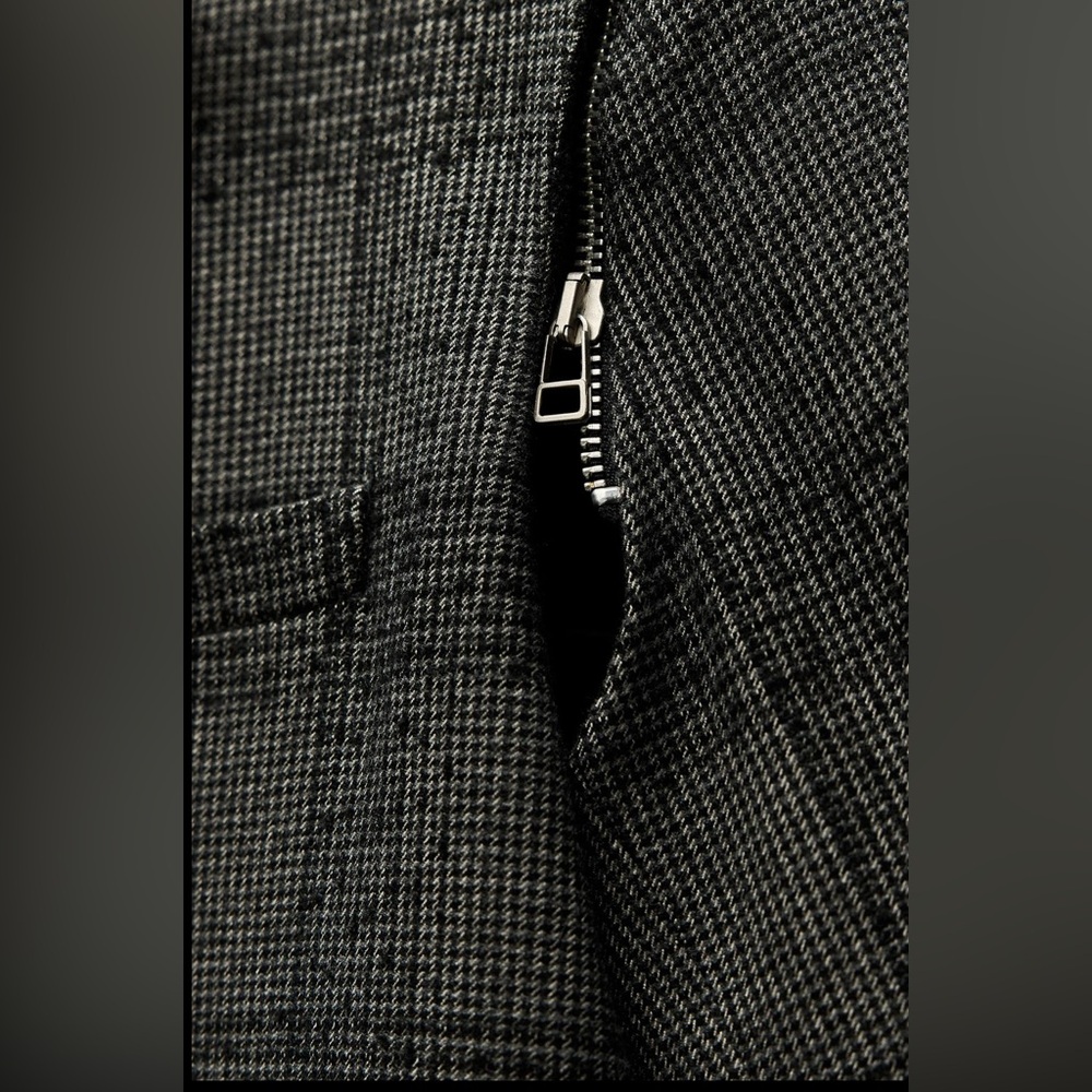 Zara ZIPPERED BLAZER DRESS ZW COLLECTION - Picture 4 of 6